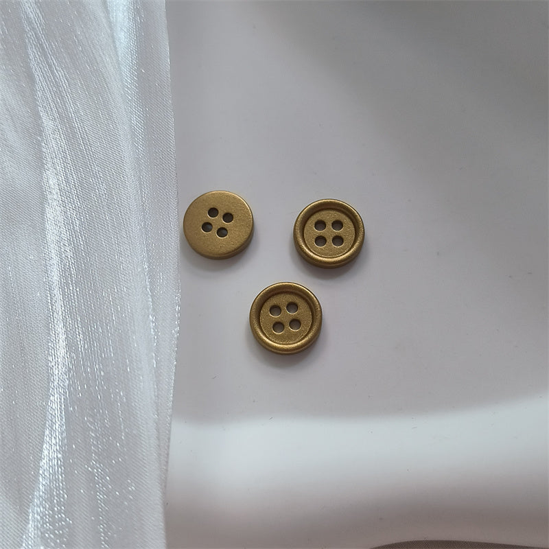 Gold Simple Basic Button