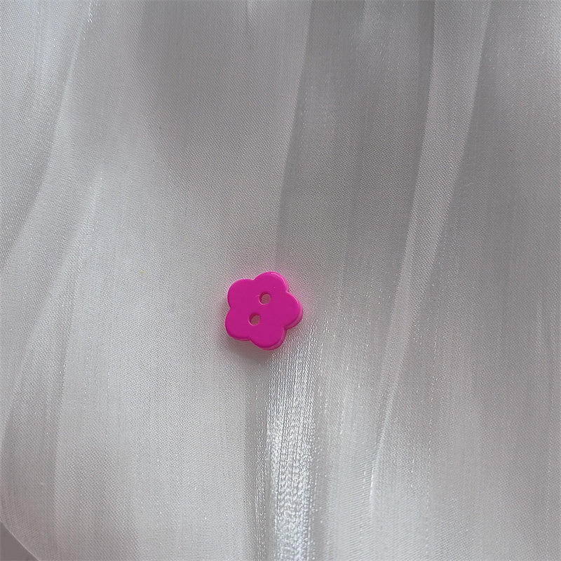 Candy Colored Handmade DIY Buttons