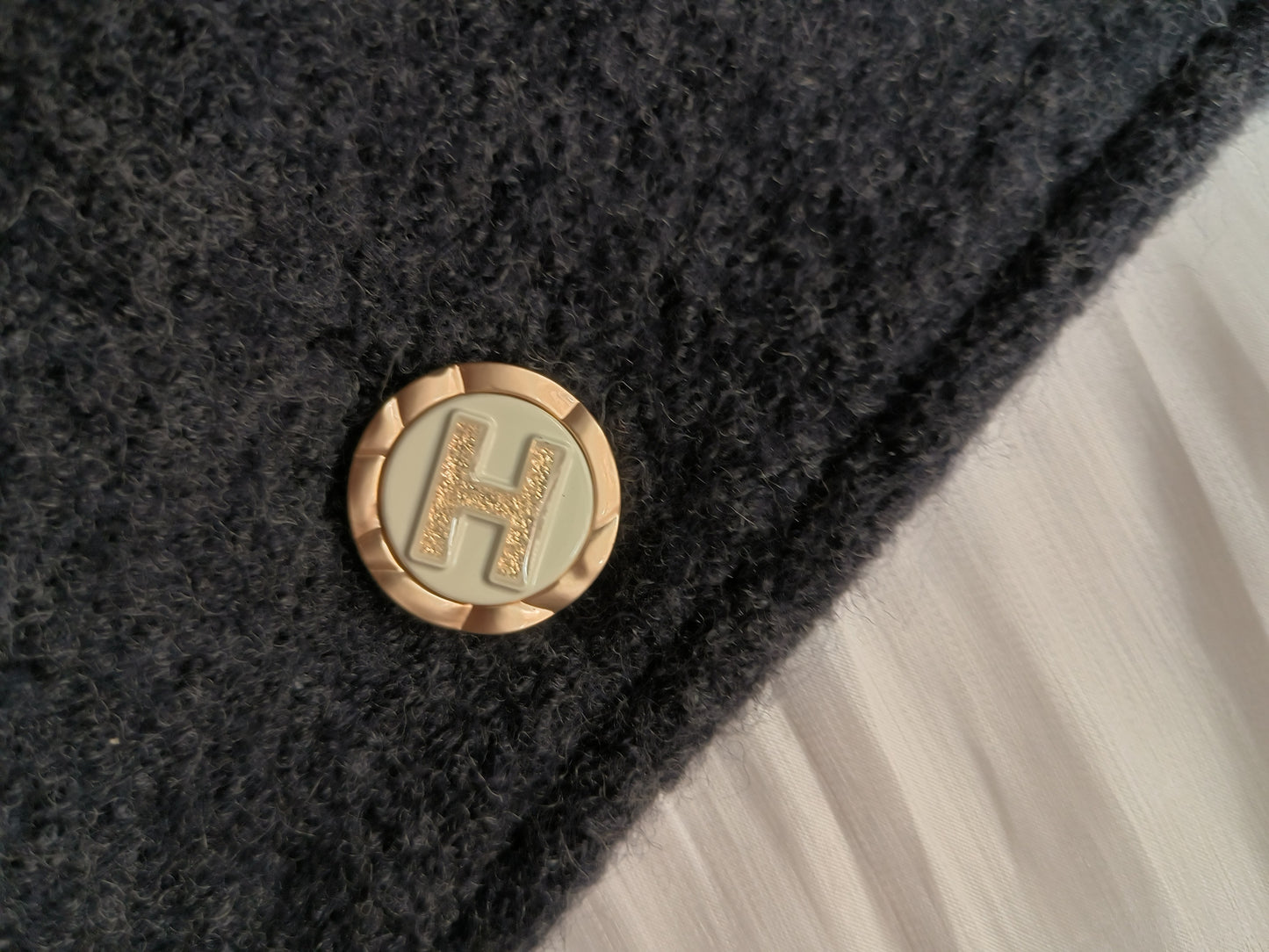 Original letter H button