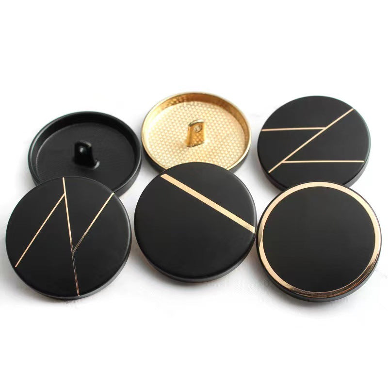 Original Design Fashion Round Laser Round Flat Button