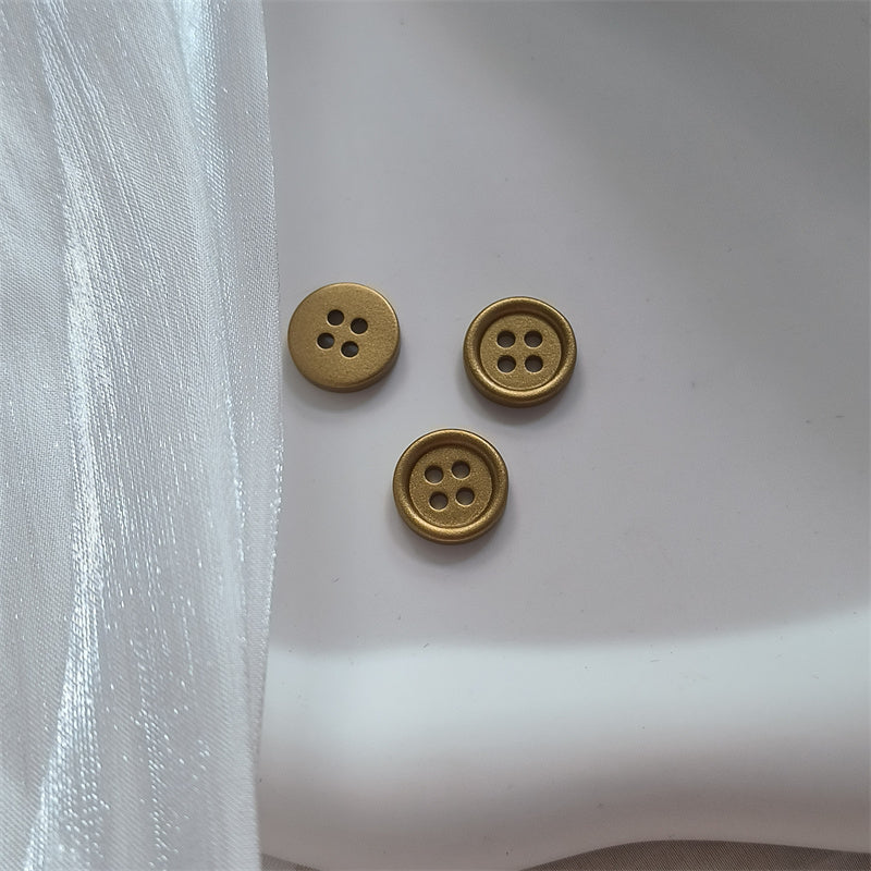 Gold Simple Basic Button