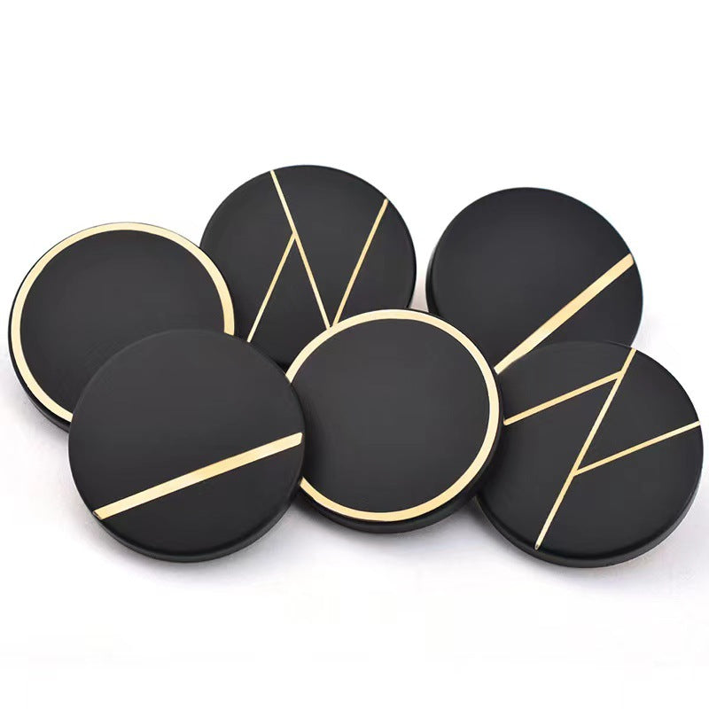 Original Design Fashion Round Laser Round Flat Button