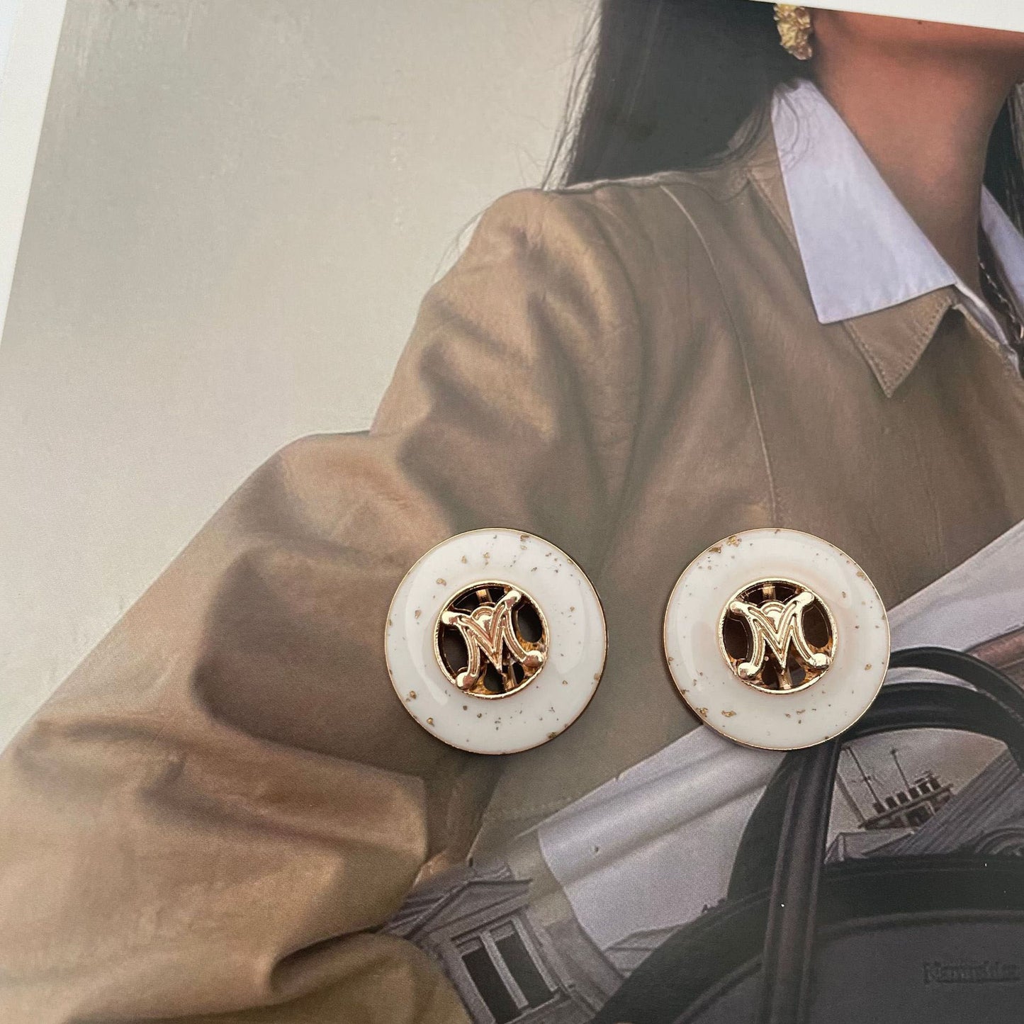 Original Design Spot High-Grade Metal M Buttons