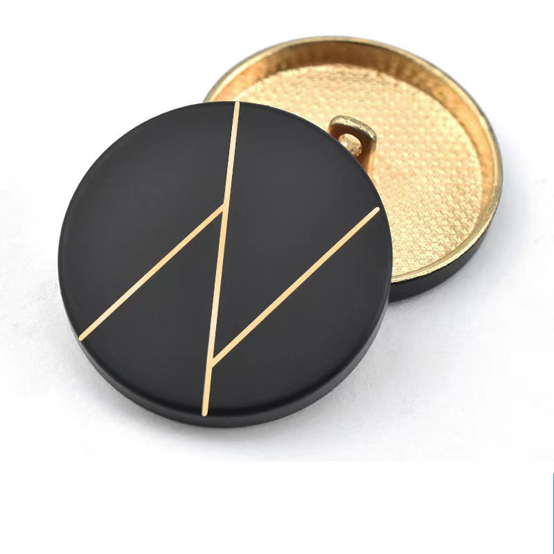 Original Design Fashion Round Laser Round Flat Button